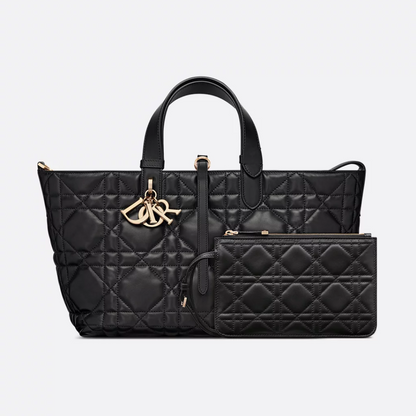 DIOR TOUJOURS VERTIKALE TOTE-TASCHE MITTEL